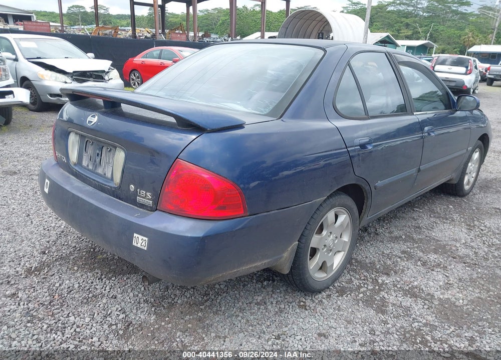 2006 NISSAN SENTRA 1.8S VIN: 3N1CB51D26L493944
