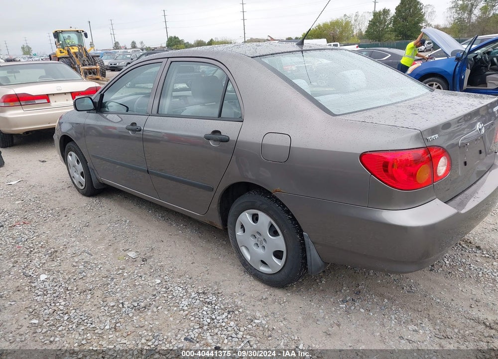 2003 TOYOTA COROLLA VIN: 2T1BR32E63C708594
