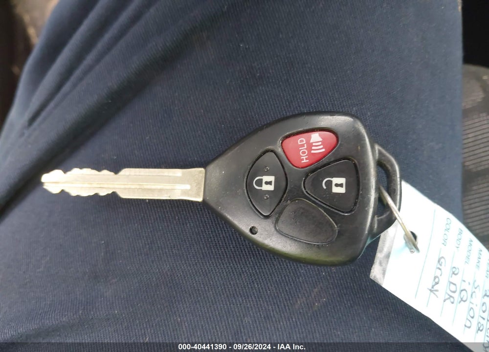 2012 SCION IQ VIN: JTNJJXB08CJ019929