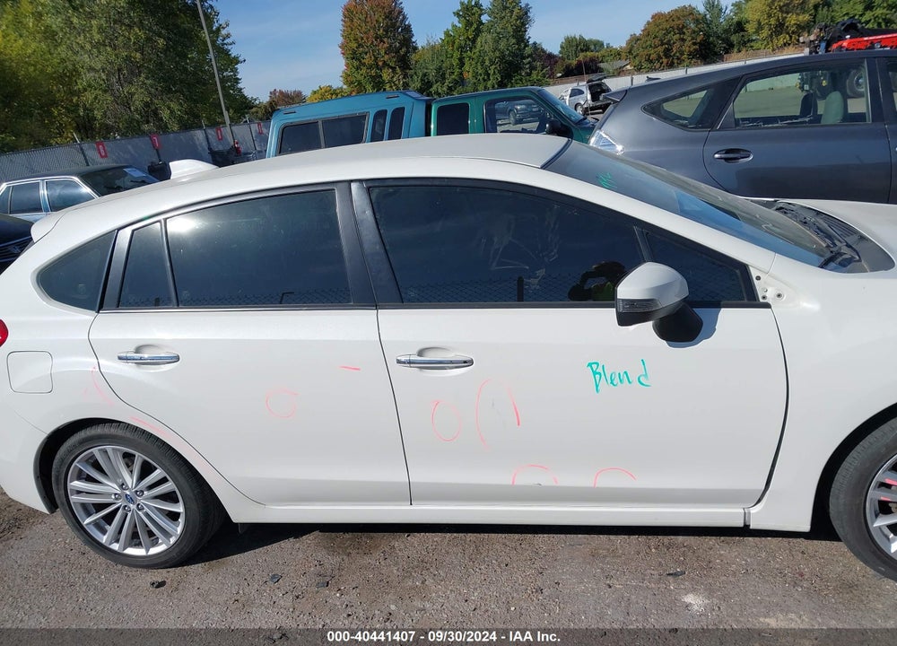 2016 SUBARU IMPREZA 2.0I LIMITED VIN: JF1GPAK60G8334175