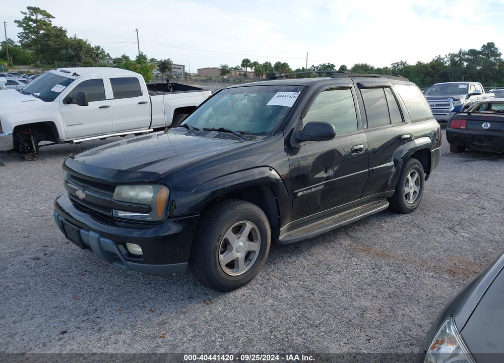 2004 CHEVROLET TRAILBLAZER LT VIN: 1GNDT13S442305191