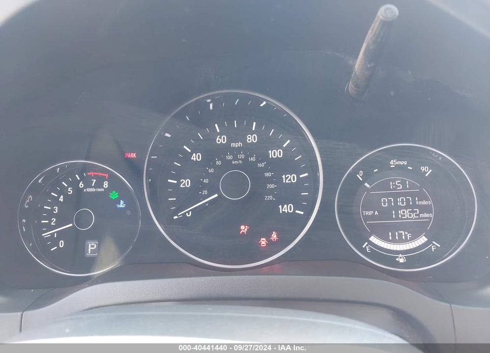 2017 HONDA HR-V LX VIN: 3CZRU5H32HG705794