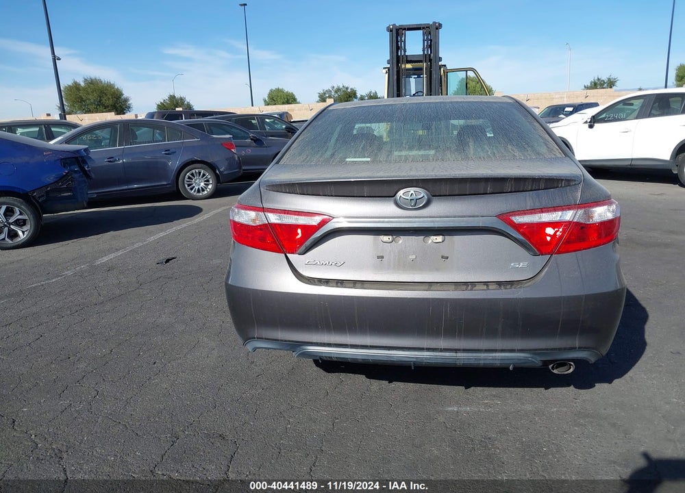 2016 TOYOTA CAMRY SE VIN: 4T1BF1FKXGU225630
