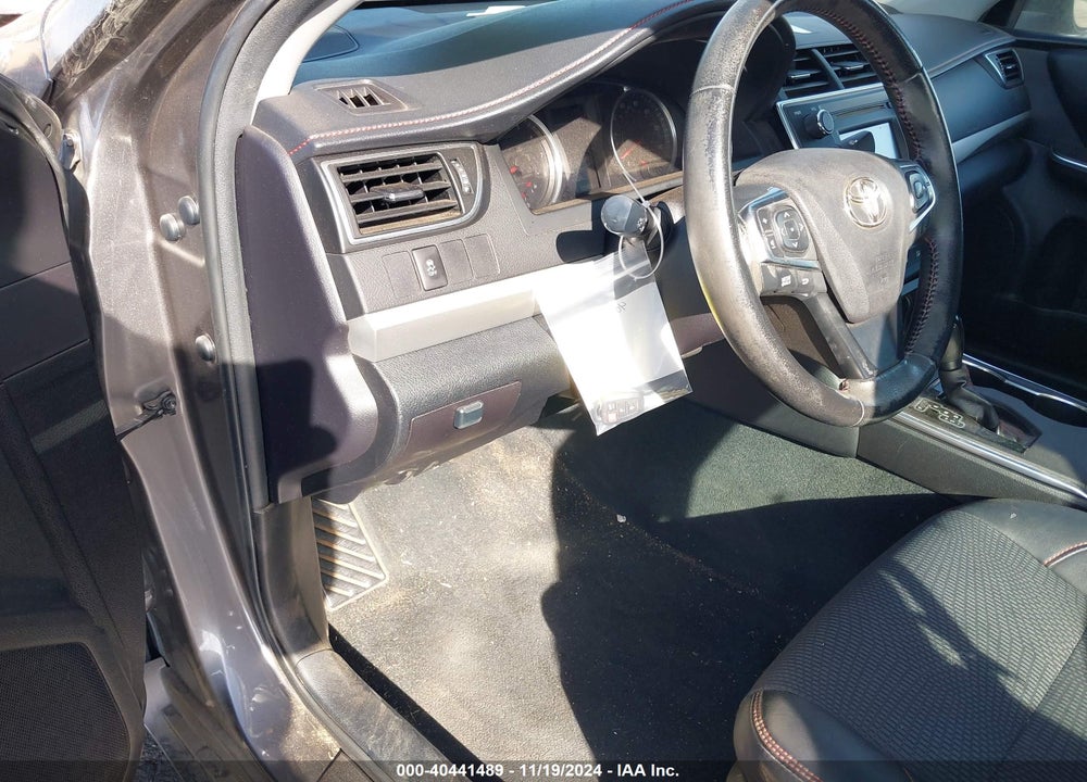 2016 TOYOTA CAMRY SE VIN: 4T1BF1FKXGU225630