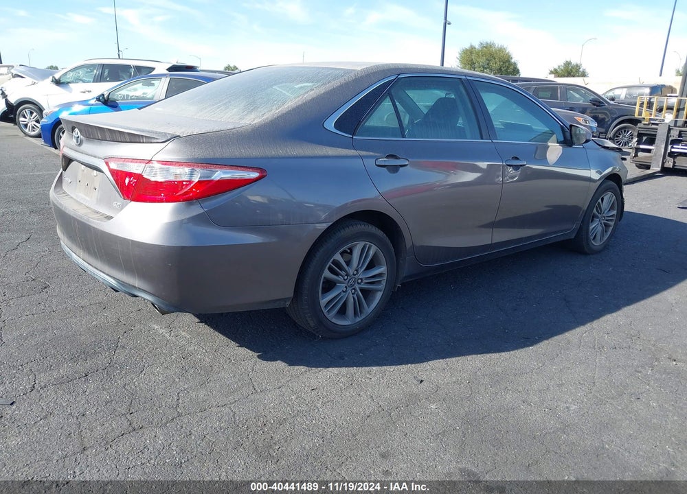 2016 TOYOTA CAMRY SE VIN: 4T1BF1FKXGU225630