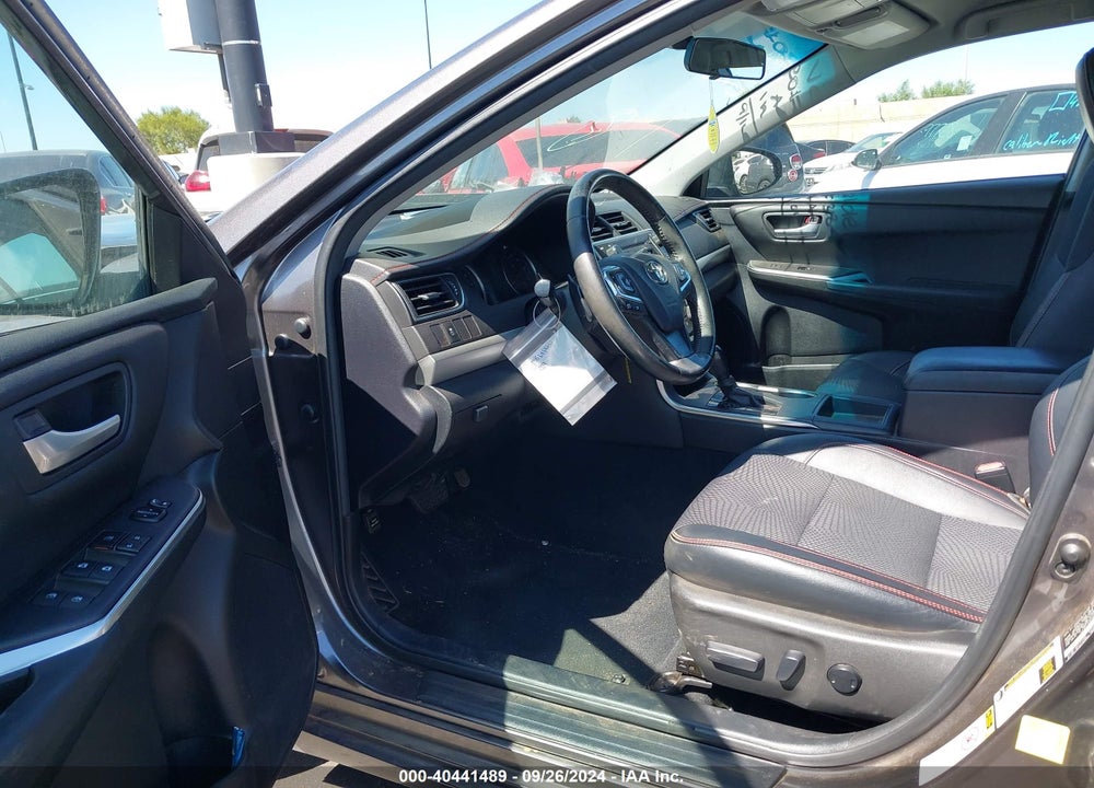 2016 TOYOTA CAMRY SE VIN: 4T1BF1FKXGU225630