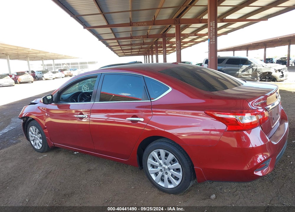 2016 NISSAN SENTRA SV VIN: 3N1AB7AP6GL666895