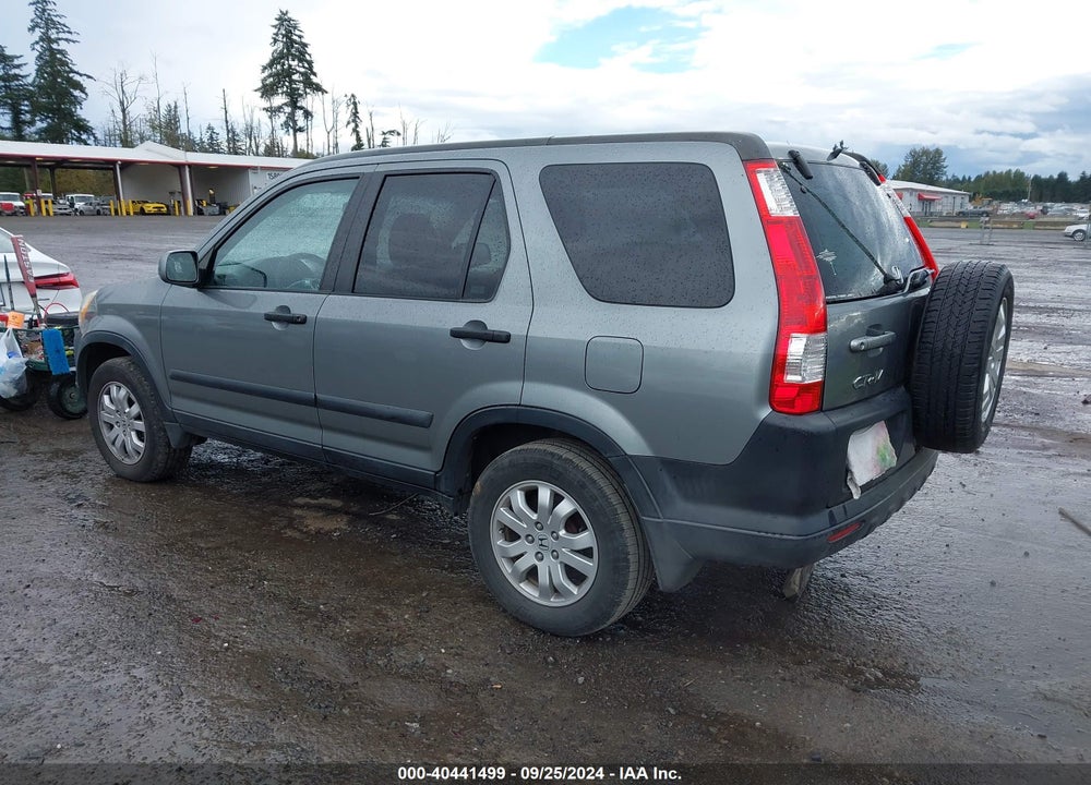 2006 HONDA CR-V EX VIN: SHSRD78816U401025