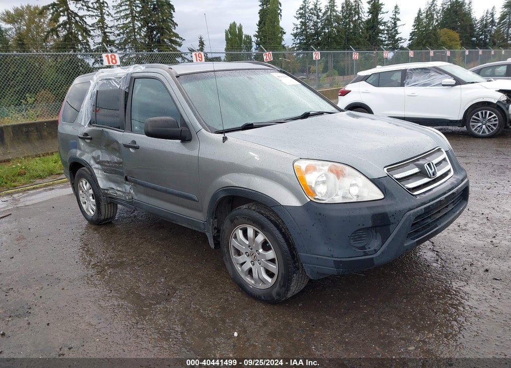 2006 HONDA CR-V EX VIN: SHSRD78816U401025