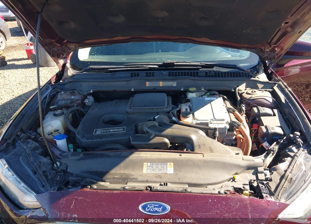 2017 FORD FUSION HYBRID SE VIN: 3FA6P0LU2HR313931