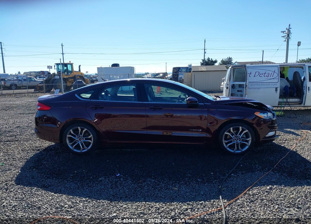 2017 FORD FUSION HYBRID SE VIN: 3FA6P0LU2HR313931