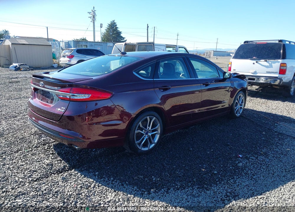 2017 FORD FUSION HYBRID SE VIN: 3FA6P0LU2HR313931