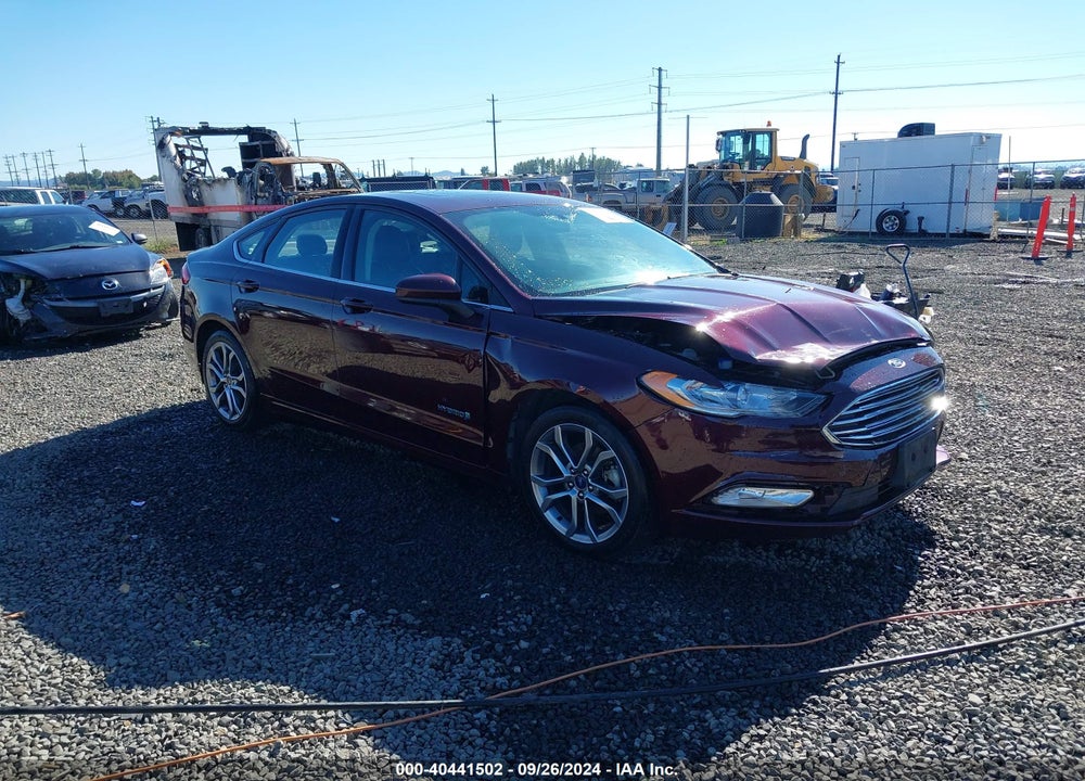 2017 FORD FUSION HYBRID SE VIN: 3FA6P0LU2HR313931