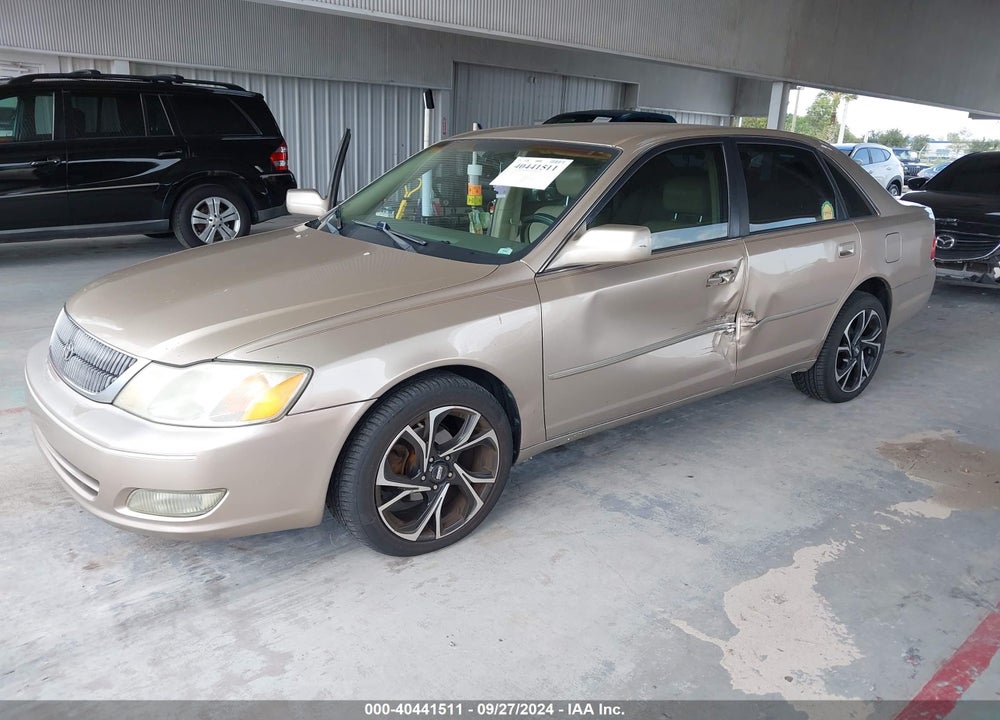 2002 TOYOTA AVALON XLS VIN: 4T1BF28B22U242725