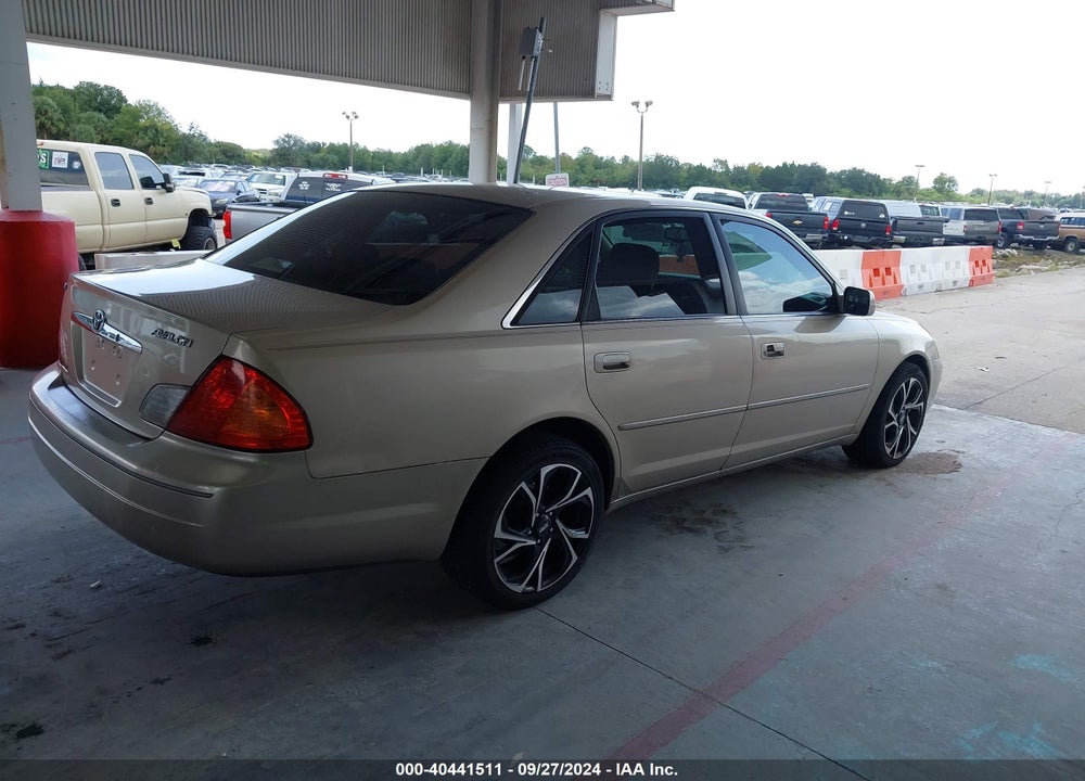 2002 TOYOTA AVALON XLS VIN: 4T1BF28B22U242725