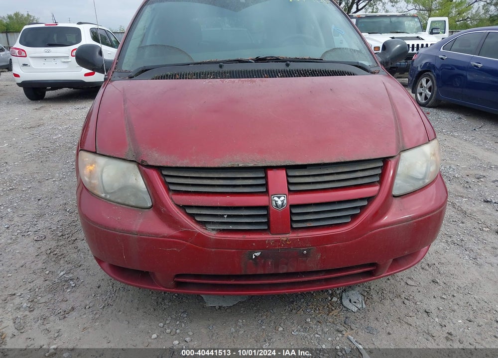 2006 DODGE GRAND CARAVAN SE VIN: 1D4GP24R76B552125