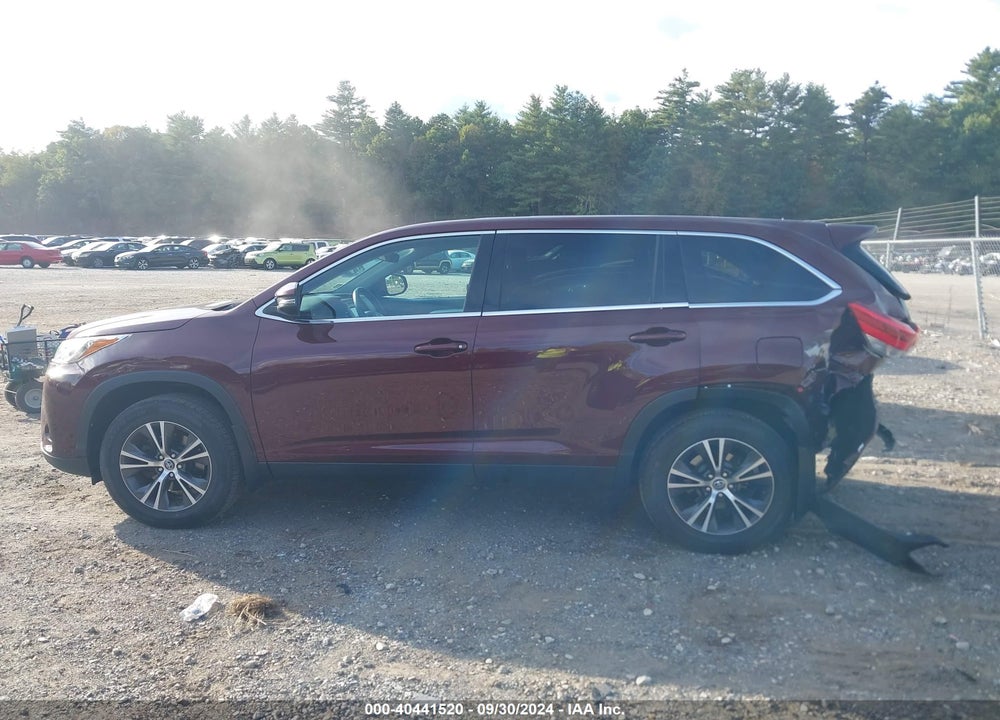2019 TOYOTA HIGHLANDER LE VIN: 5TDBZRFH6KS923776