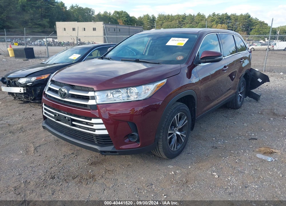 2019 TOYOTA HIGHLANDER LE VIN: 5TDBZRFH6KS923776