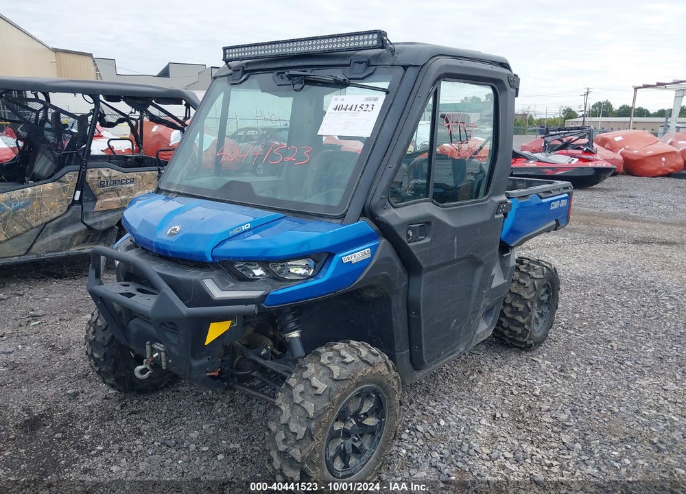 2022 CAN-AM DEFENDER LIMITED CAB HD10 VIN: 3JBUVAX43NK001454