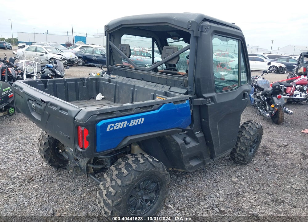 2022 CAN-AM DEFENDER LIMITED CAB HD10 VIN: 3JBUVAX43NK001454
