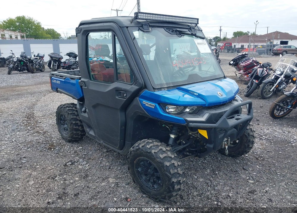2022 CAN-AM DEFENDER LIMITED CAB HD10 VIN: 3JBUVAX43NK001454