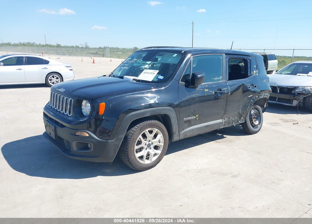 2018 JEEP RENEGADE LATITUDE FWD VIN: ZACCJABB1JPG96006