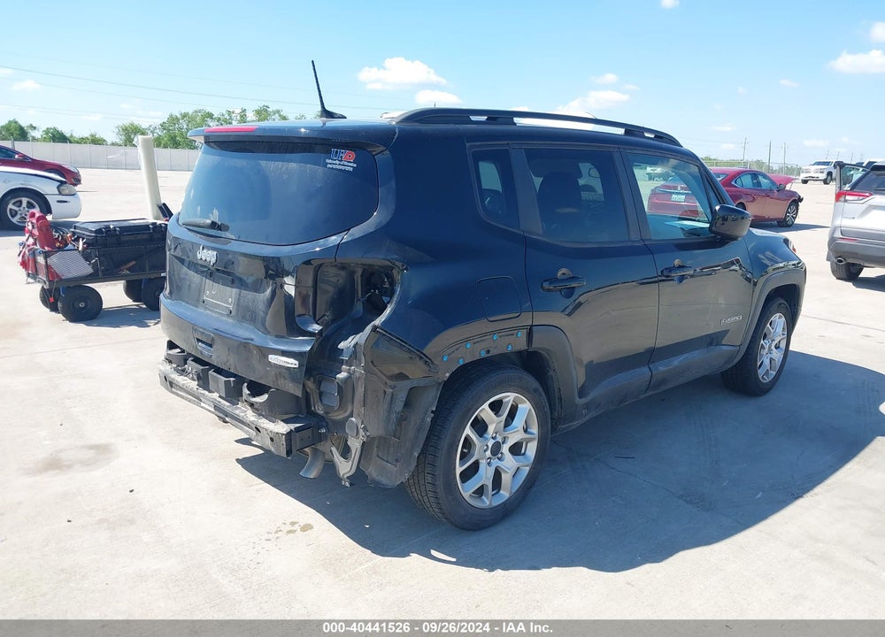 2018 JEEP RENEGADE LATITUDE FWD VIN: ZACCJABB1JPG96006