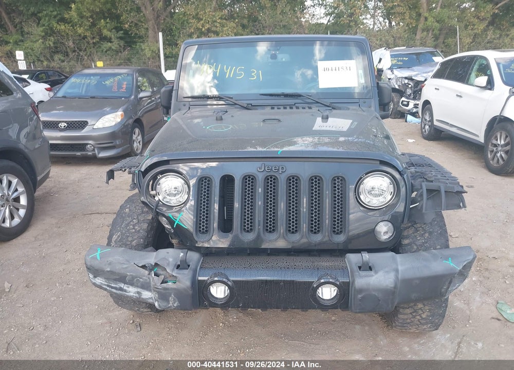 2017 JEEP WRANGLER UNLIMITED WILLY WHEELER 4X4 VIN: 1C4BJWDG6HL617686