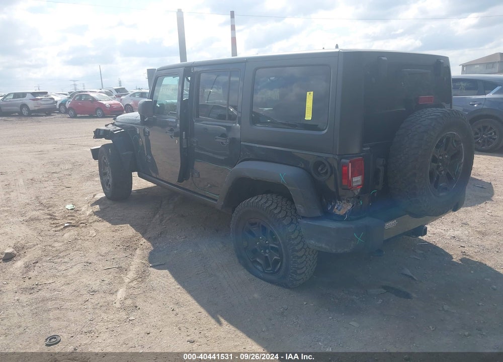 2017 JEEP WRANGLER UNLIMITED WILLY WHEELER 4X4 VIN: 1C4BJWDG6HL617686