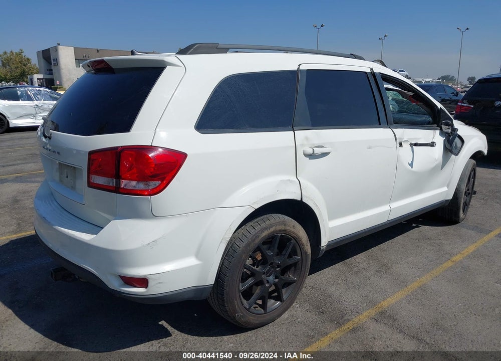 2015 DODGE JOURNEY SXT VIN: 3C4PDCBB6FT609009