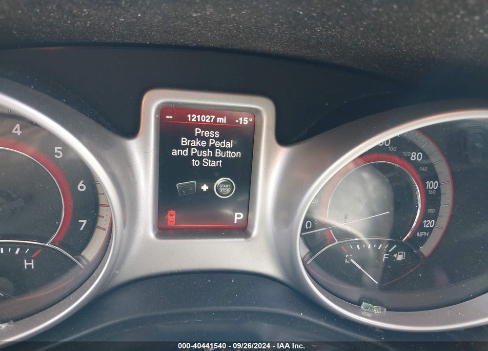 2015 DODGE JOURNEY SXT VIN: 3C4PDCBB6FT609009
