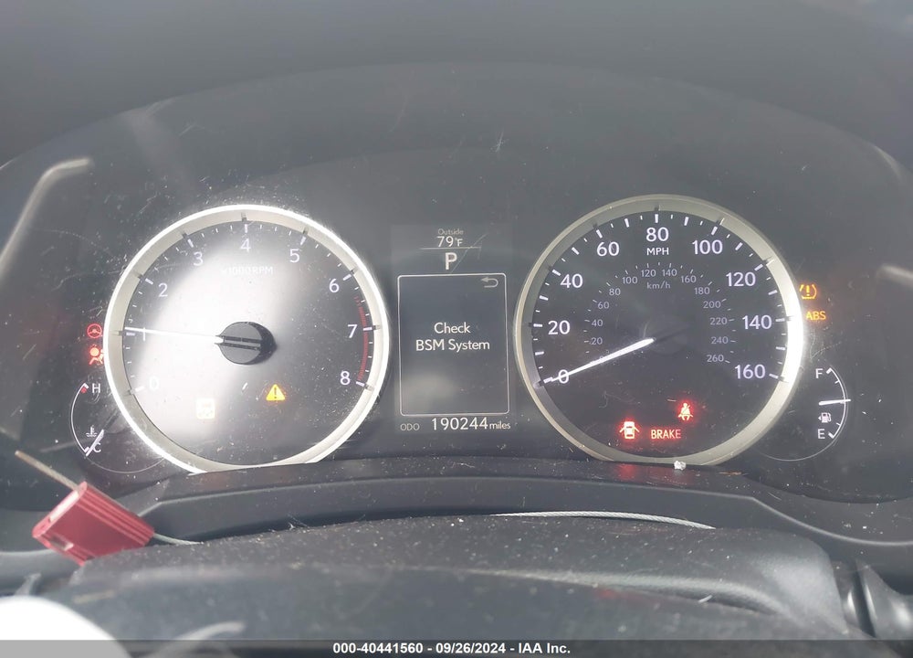 2014 LEXUS IS 250 VIN: JTHCF1D23E5007479