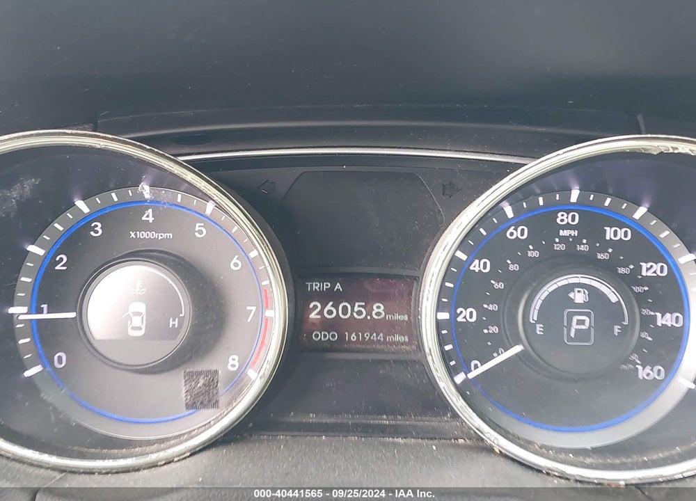 2011 HYUNDAI SONATA SE 2.0T VIN: 5NPEC4AB8BH229164