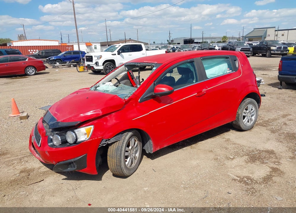 2012 CHEVROLET SONIC 1LT VIN: 1G1JD6SB0C4156751