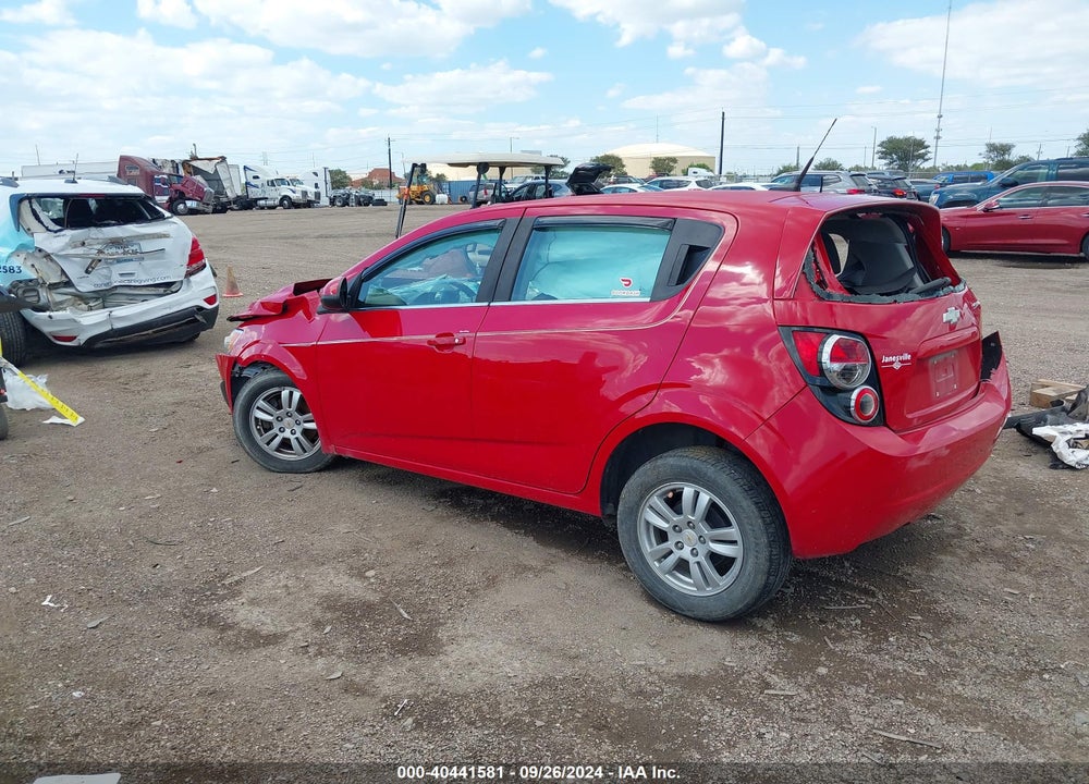 2012 CHEVROLET SONIC 1LT VIN: 1G1JD6SB0C4156751