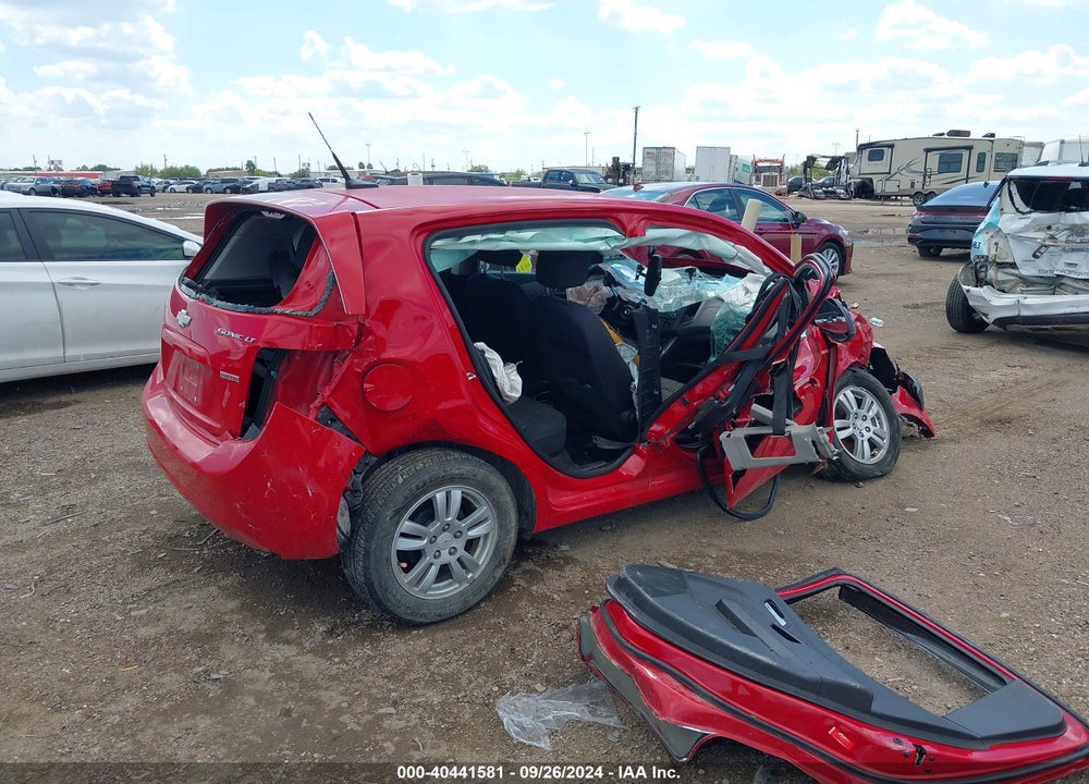 2012 CHEVROLET SONIC 1LT VIN: 1G1JD6SB0C4156751