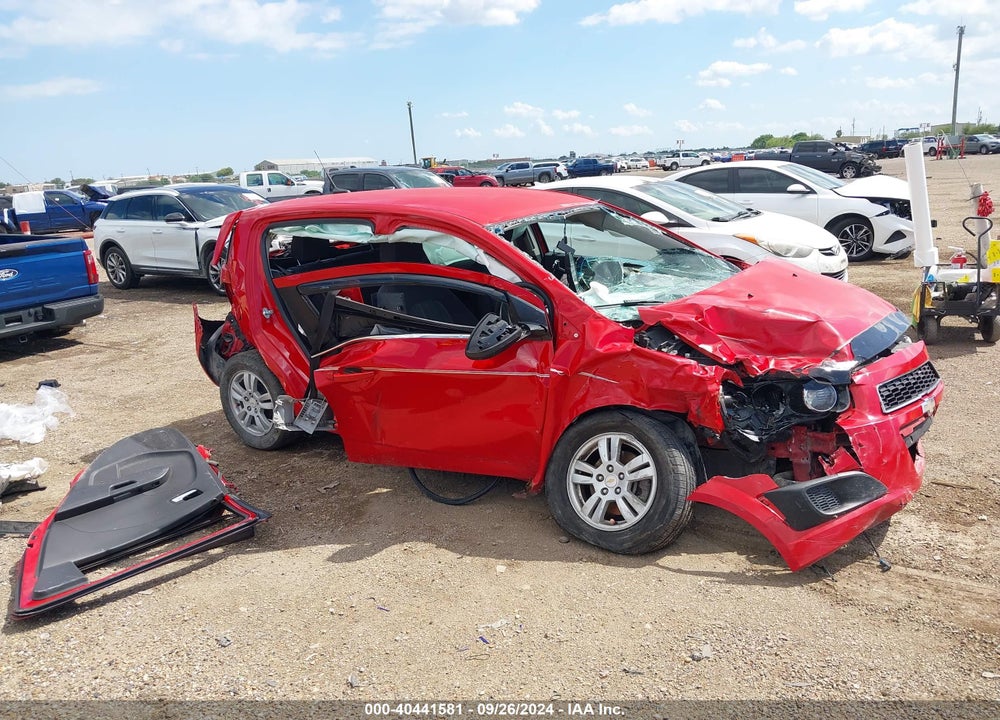 2012 CHEVROLET SONIC 1LT VIN: 1G1JD6SB0C4156751