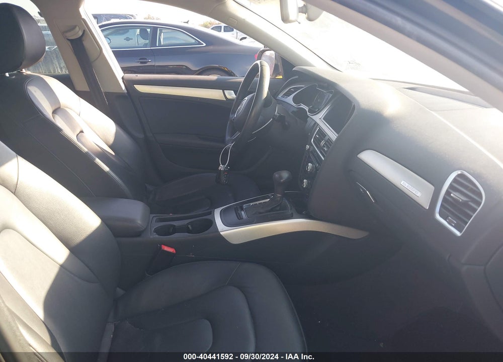 2014 AUDI A4 2.0T PREMIUM VIN: WAUBFAFL4EA044614