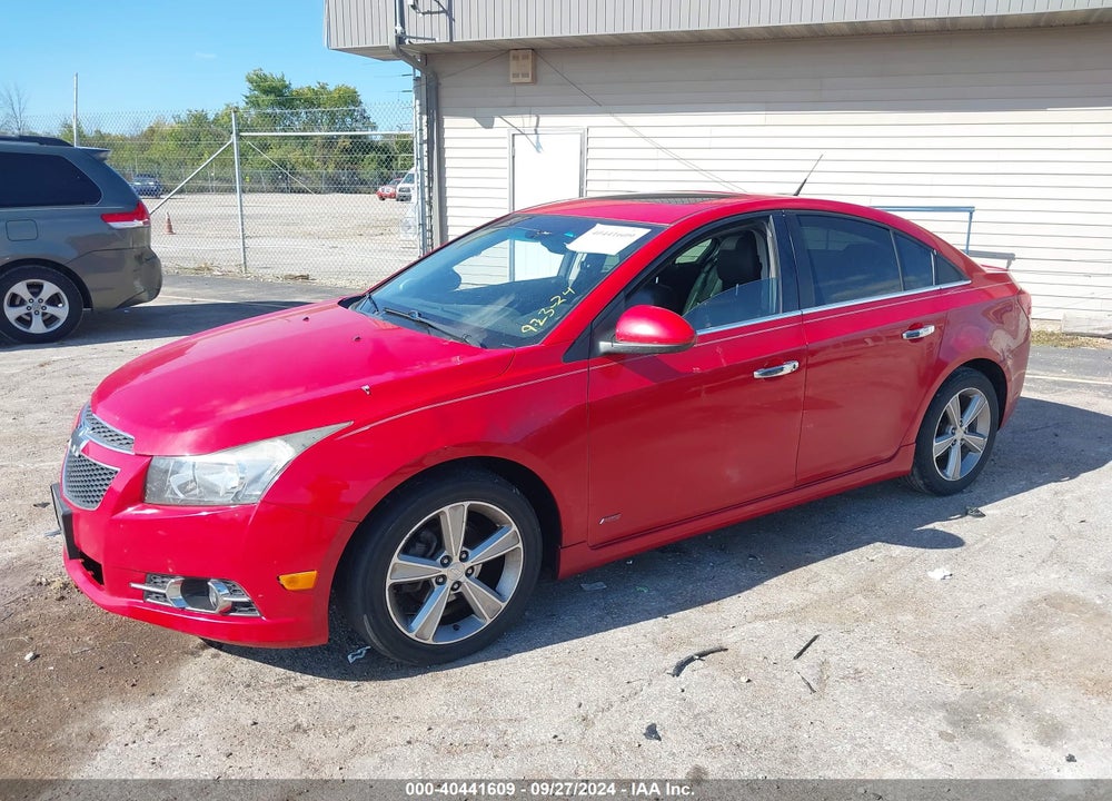 2013 CHEVROLET CRUZE 2LT AUTO VIN: 1G1PE5SB4D7252514