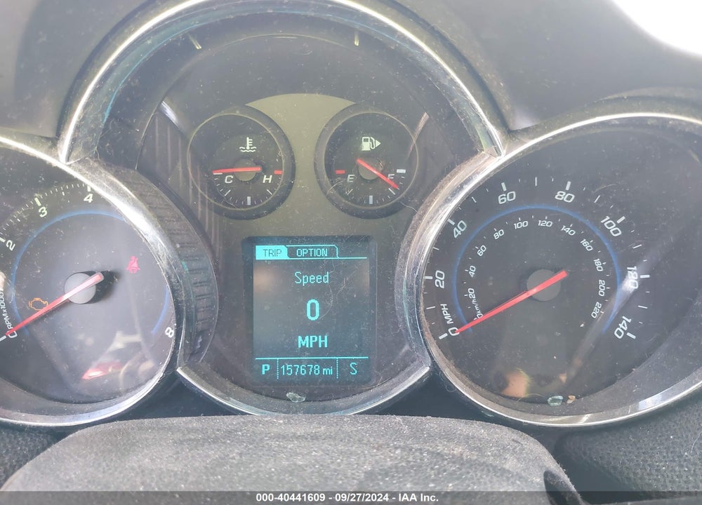 2013 CHEVROLET CRUZE 2LT AUTO VIN: 1G1PE5SB4D7252514