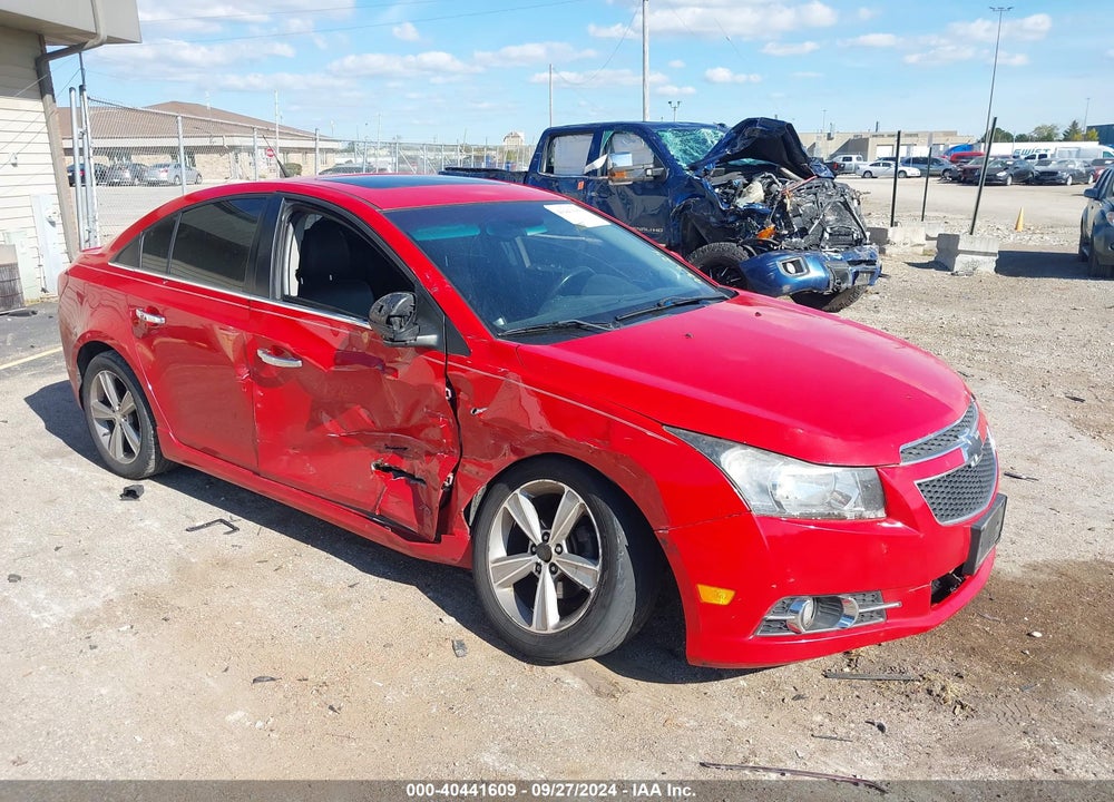 2013 CHEVROLET CRUZE 2LT AUTO VIN: 1G1PE5SB4D7252514