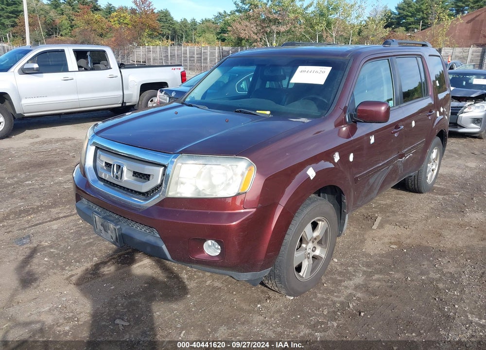 2009 HONDA PILOT EX-L VIN: 5FNYF486X9B024791