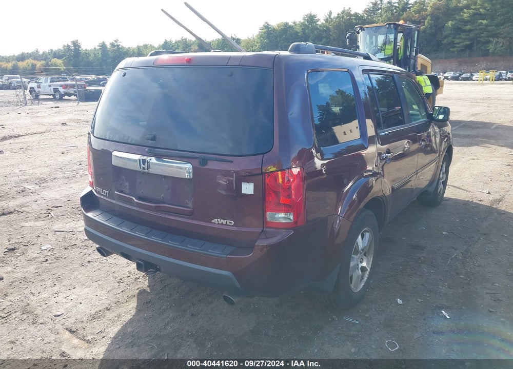 2009 HONDA PILOT EX-L VIN: 5FNYF486X9B024791