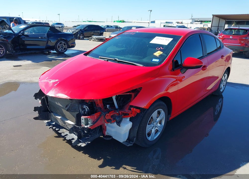 2017 CHEVROLET CRUZE LS AUTO VIN: 1G1BC5SM6H7161915