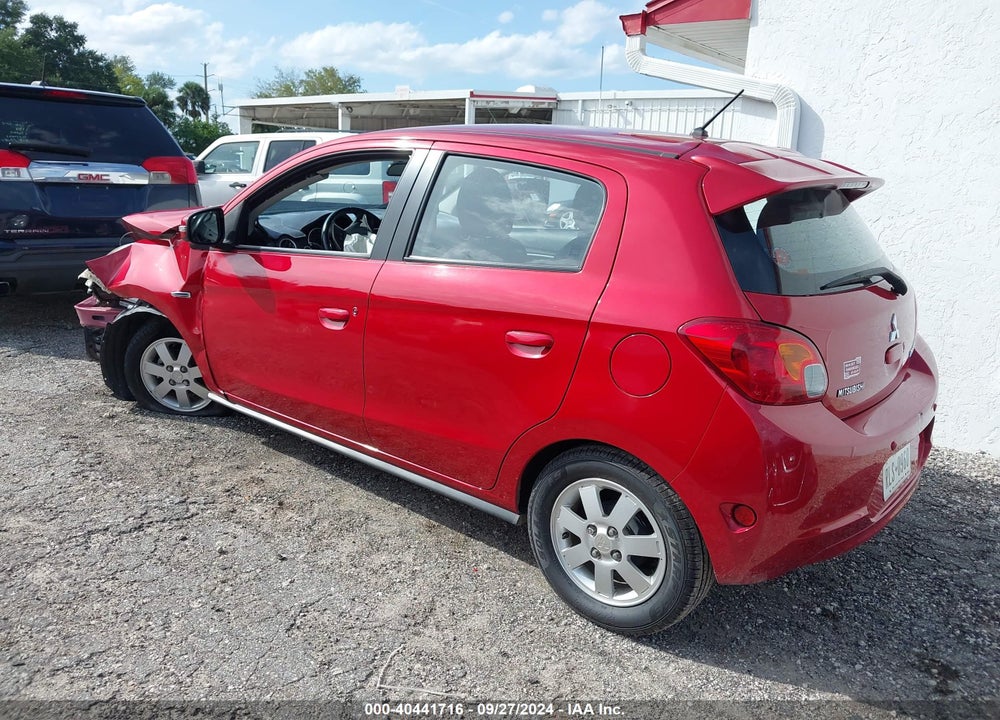 2015 MITSUBISHI MIRAGE ES VIN: ML32A4HJ3FH054268