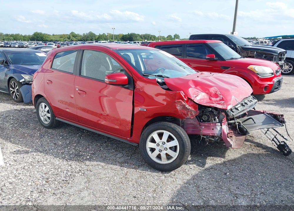 2015 MITSUBISHI MIRAGE ES VIN: ML32A4HJ3FH054268
