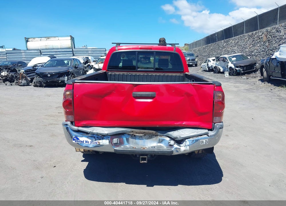2006 TOYOTA TACOMA BASE V6 VIN: 5TEUU42N06Z255701