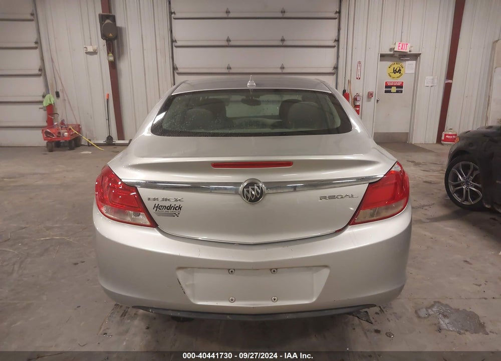 2012 BUICK REGAL VIN: 2G4GR5EK6C9146808