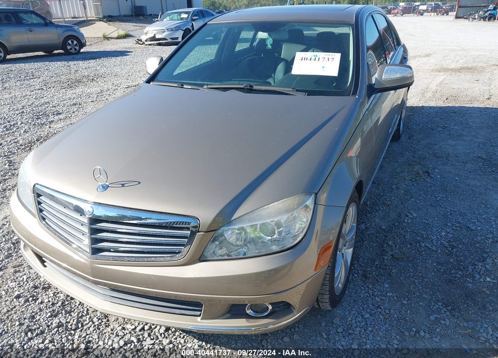 2009 MERCEDES-BENZ C 300 LUXURY/SPORT VIN: WDDGF54X09R059131