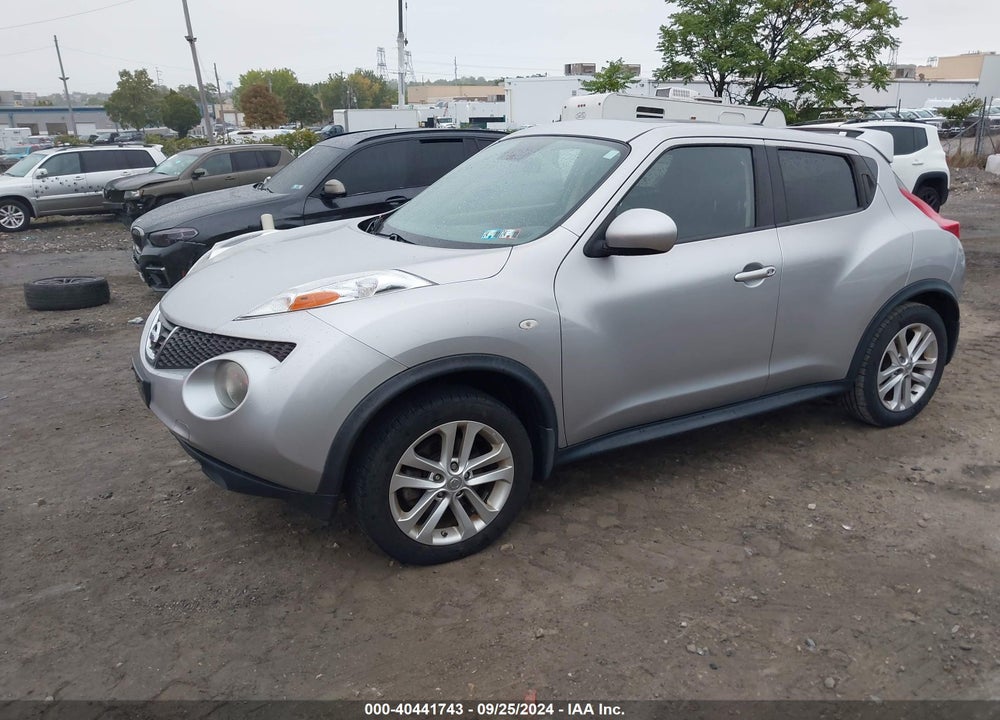 2011 NISSAN JUKE SL VIN: JN8AF5MV9BT011851
